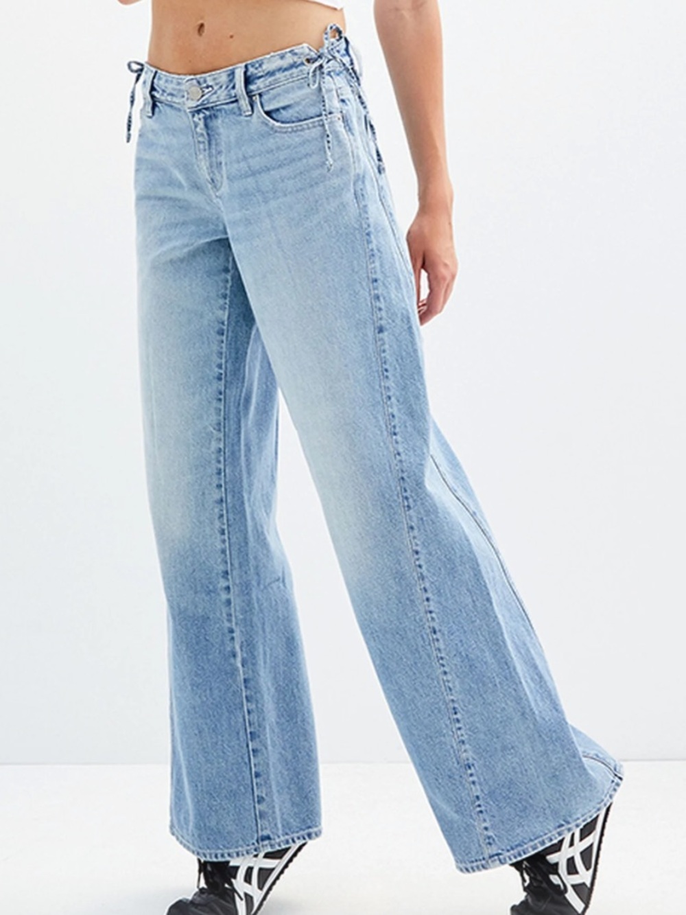 PacSun Casey Low Rise Baggy Side Tie Jeans